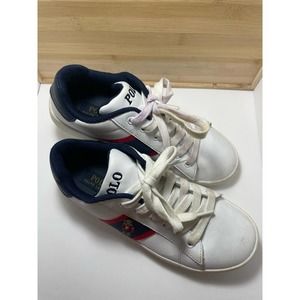 POLO RALPH LAUREN Unisex Quilton Bear Sneaker SZ: 5